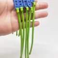 5pcs for hunting and shooting high-quality rubber band green rubber band high-power shooting