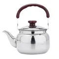 Whistling Tea Pot Water Kettle: Stainless Steel Teapot 500ml Gas Stovetop Tea Kettle Fast Water