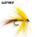 Wifreo – lot de 6 ailes jaunes de type Drake Mayfly pour la pêche à la mouche à la truite