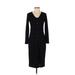 Old Navy Casual Dress - Sweater Dress: Black Dresses - Women's Size Small