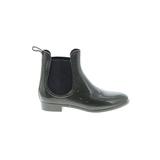 Lands' End Rain Boots: Black Shoes - Women's Size 38