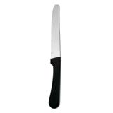 Oneida B618KSSF 8 3/4" Seville Elite Steak Knife w/ Plastic Handle, Black