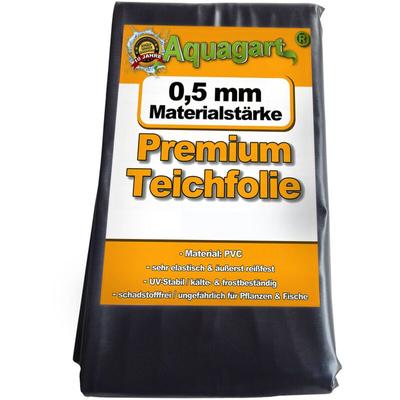 Teichfolie pvc 7m x 4m 0,5mm schwarz Folie für den Gartenteich