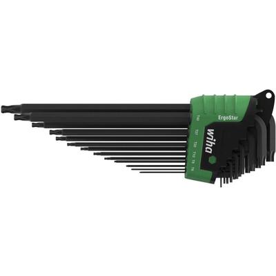 Stiftschlüssel Set im ErgoStar Halter torx® Kugelkopf 13-tlg. schwarzoxidiert (36487) - Wiha Image