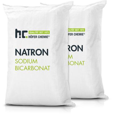 Höfer Chemie Gmbh - 2x 25 kg Natron Backsoda Natriumhydrogencarbonat