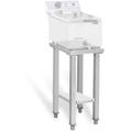 Untergestell Für 2 Fritteuse 41X29cm Edelstahl 150 Kg Gastronomie Royal Catering