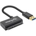 Festplatten/SSD Adapter [1x usb 3.2 Gen 1 Stecker a (usb 3.0) - 1x SATA-Kombi-Stecker 7+15