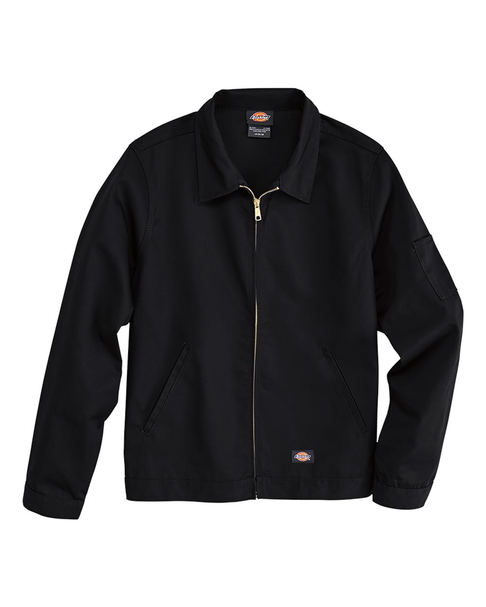 Dickies JT75 Men's Unlined Eisenhower Jacket in Black size 3XL JT78
