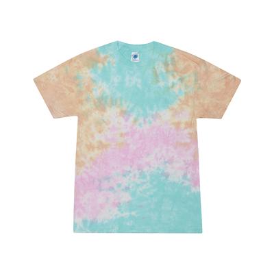 Tie-Dye CD100 Tie Dye Top in Snow Cone size Small | Cotton T1000, 1000