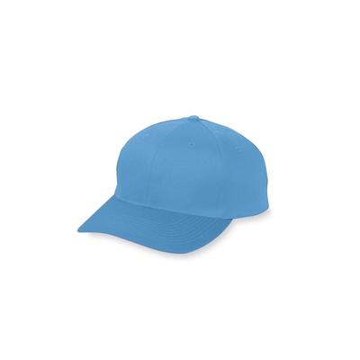 Augusta Sportswear 6206 Youth Six-Panel Cotton Twill Low-Profile Cap in Columbia Blue