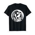 Yin und Yang Pinguine Meditation Acro Hatha Yoga T-Shirt