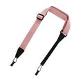 Ukulele Strap Sling Elastic Waist Belt Mens Dress Suspenders Musical Instrument Pink Cotton Microfiber