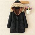 LAWOR Womens Warm Long Coat Hoodies Jacket Slim Winter Parkas Outwear Tops With Pockets