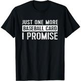 Baseball Card Collector Apparel Vintage Trading Card Gift T-Shirt