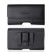 Leather Belt Clip Case Holster Pouch Holder For Samsung Galaxy A70 / Galaxy A80 with Otterbox Defender / Lifeproof / Battery Case On [Card Cash Holder Inner]