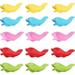 100 Pcs Left Ergonomic Pencil Small Fish Holder Kids Pencils Corrector Reusable Writing Instrument Silica Gel Child