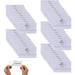 50 PCS Name Badges with Clip and Pin - Plastic ID Holders for Schools and Offices