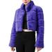 JDEFEG Petite Jackets Furry Sleeve Size Warm Jacket Fauxlong Plus Outerwear Short Coat Women Women s Coat Womens Jackets 3X Polyester Xl