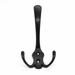 Mduoduo Coat Hooks Clothes Hooks Wall Hooks Towel Hooks Handbag Hook Holder Clothes Hanger Black Coat Hook Wall Mounted Robe Clothes Rack Hat Wall Hanger 1 Pcs