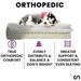 Club Nine Pets Club Nine Pet Milo Orthopedic Elevated Dog Bed Medium - Dusty Gray