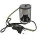 1 Set of Ceramic Heat Lamp Reptile Heat Lamp Bulb Bird Heat Bulb Lizard Heater with Shade (EU Plug)