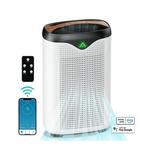 Pre-Owned FAMREE Smart HEPA Air Purifier for Home Large Room WiFi APP Alexa FA500 - White (Fair)