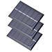 3Pcs 100MA 0.3W Polysilicon Solar Panel Charging Power Board Charger for Small Power Appliances 65x48MM