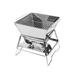 YOBOLK BBQ Grill BBQ Accessories Outdoor Camping Fire Table Charcoal Barbecue Grill Field Picnic Portable Multi-functional Wood Stove Clearance