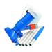 Outdoor Jioakfa Portable Pool Vacuum Underwater Cleaner Swimming Pool Leaf Vacuum With 5-Pole Scrub Leaf Bag A51 A One Size