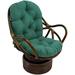 YFENGBO Swivel Rocker Cushion Outdoor Rocking Chair Cushions Overstuffed Rattan Papasan Chair Cushion Solid Color L Shape Thick for Indoor or Outdoor Rocking Chair Seats