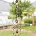 Rlmidhb Metal Wind Chime Rain Chain | Outdoor Decorative Butterfly Wind Chime E One Size