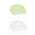 ZIAxiav Kitchen Gadgets Kitchen Storage 2 Large Pop-Up Mesh Screen Protect Food Cover Tent Dome Net Umbrella Picnic Food Storage Containers With Lids Pantry Organizers Kitchen Essentials