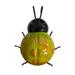 Ttybhh Ornamental Horticulture Promotion Hangs Clearance! Garden Beetle Art Outdoor Garden Backyard Metal Animal Decoration Gift Yellow