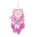 Clearance! JWDX Pendant Hangs Promotion Dream Wind Chimes Colorful Feathers Dream Wind Chimes Home Room Wall Decoration Outdoor Wind Chimes Hot Pink