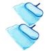 2Pcs Leaf Rake Mesh Frame Net Skimmer Cleaner Swimming Pool Tool Swim Goggles Youth Swim Goggles