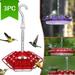 3PC Sherem Sweety Hummingbird Feeder Sherem Hummingbird Feeder Shirem Hummingbird Feeder Dotmalls Hummingbird Feeder Wind Chime Hummingbird Feeder Windchime Hummingbird Feeder