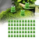 koolsoo 50 Pieces Frog Figurines Decor. Cute Frog Figurines Resin Frog Figurine .Garden Statues for Mini Landscape Tabletop