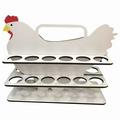 ZIAxiav Kitchen Gadgets Kitchen Storage creative hen shaped egg storage rack Farm the coop egg storage rack wooden egg rack kitchen storage Food Storage Containers With Lids Pantry Organizers