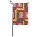 LADDKE Accent Abstract Pattern Arrows on Button Bottom Contour Cursor Garden Flag Decorative Flag House Banner 28x40 inch