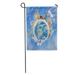 KDAGR Blue International Travel The World Clouds Globe Monument Europe Earth Garden Flag Decorative Flag House Banner 12x18 inch