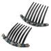 2PCS 7 Teeth Hair Side Combs Rhinestone Floral Twist Combs Rhinestone Flower Hairpin Decorative Hair Combs Accessories for Women (2 Style)