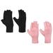 Yueyihe 2 Pairs of Workout Gloves for Men Women Breathable Gym Gloves for Weight Lifting Cycling