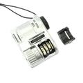 Mini Microscope Flashlight Torch Small Magnifying Glass for Coins Pocket 60 X