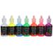 7pcs Face Body Liquid Paints UV Glowing Quickly Drying DIY Night Stage Clubbing Costume Makeup Ink 203ml