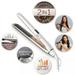 LIANGP Beauty Products Hair Curling Irons Straightener 2-in-1 Hair Curlers & Straightening Iron Gray Beauty Tools