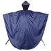 Reflective Waterproof Hooded Wheelchair Rain Cover Raincoat Clothing for Elderly DisabledNavy Blue Free Size