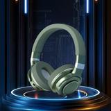 MERILER Bluetooth Headphones Over Ear 90 Hours Playtime Wireless Headphones with 3 EQ Modes Noise Isolating HiFi Stereo Headphones with Deep Bass Microphone Soft Earpads for Cellphone/PC