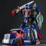 Knight Optimus Prime 7-Inch Transformers Action Figures|Collectible Transformers Toys for Transformers Lovers|Toy Car Gifts