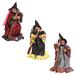 Witch Dolls Decoration Party Holiday Creepy Witch Figurines Haunted House Prop Decor 3Pcs