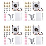 4X for Case with Ice Tower Cooler CPU Fan with Fan Heat Sink Fan RGB Fan Heat Pipe Tower